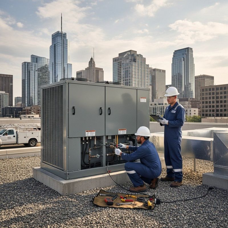 Commercial Cooling Repair detail