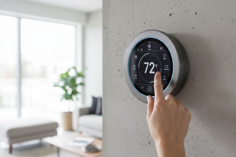Thermostat Installation detail