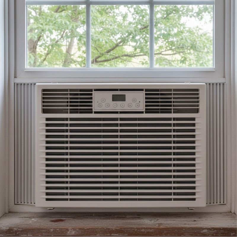 Window Air Conditioner Installation detail